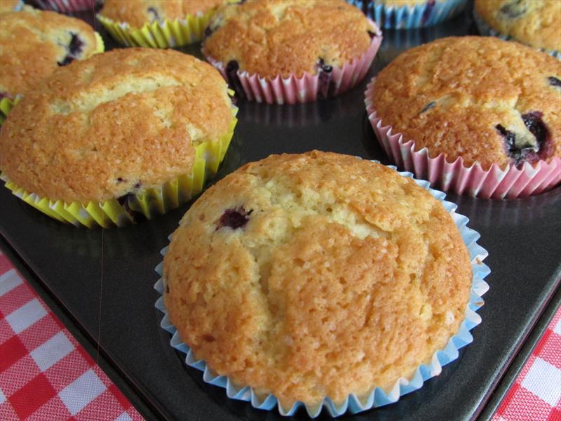 Blueberry muffins