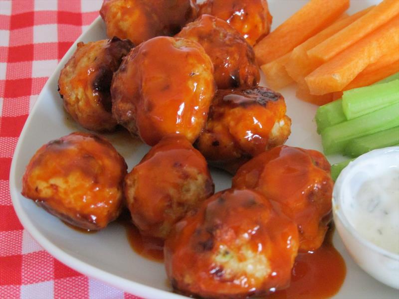 Buffalo Chicken Meatballs