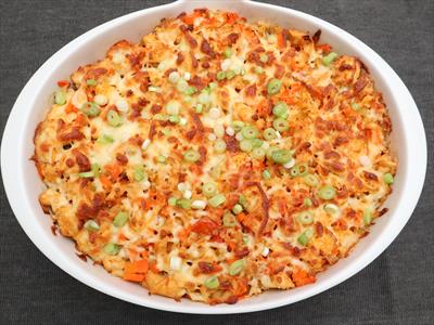 Buffalo chicken pasta