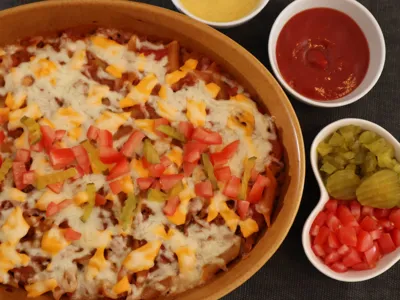 Cheeseburger casserole