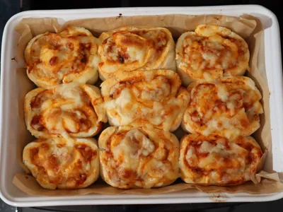 GF Pizza Pinwheels