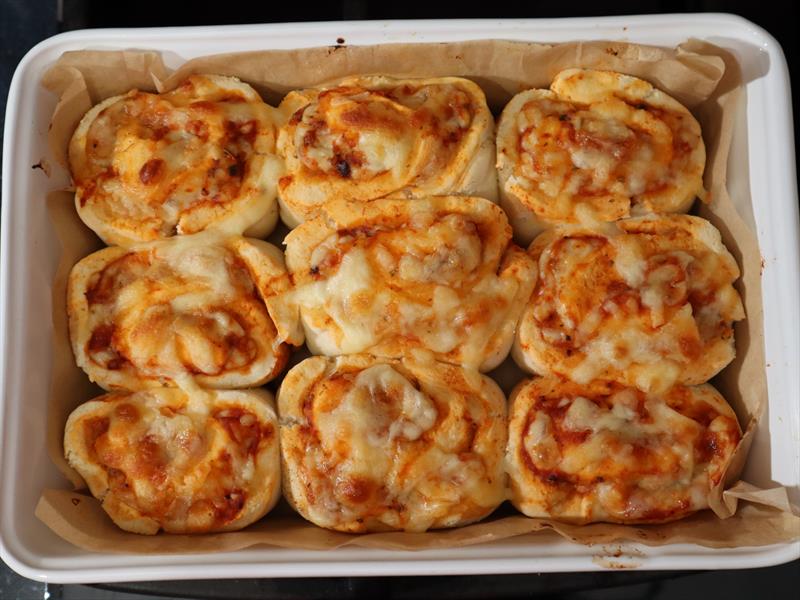 GF Pizza Pinwheels