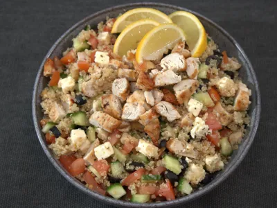 Grilled Chicken and Quinoa Salad