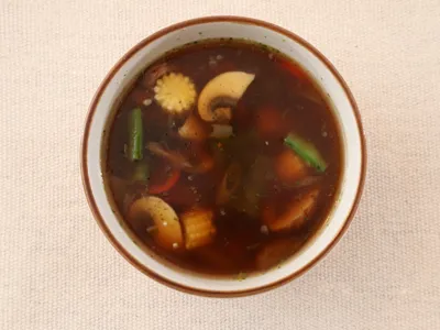 Lemongrass soup for two