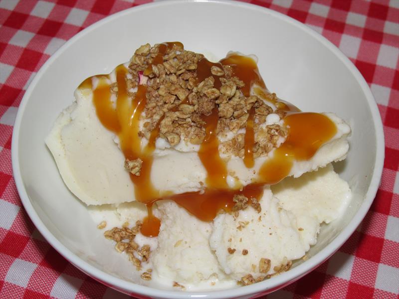 Pear yogurt Ice Cream