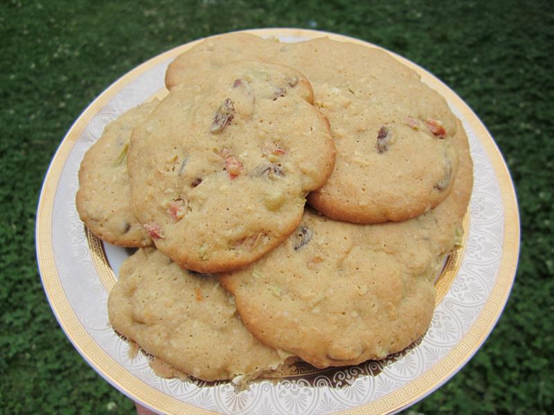 Rhubarb Cookies