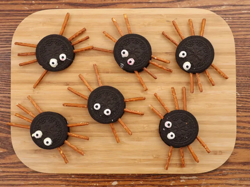 Spider cookies