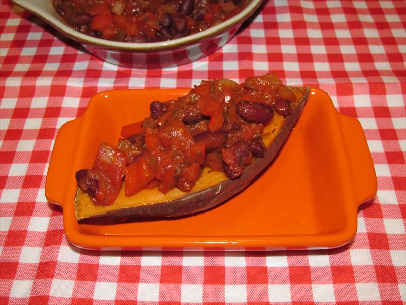 Sweet Potato Jacket Potatoes